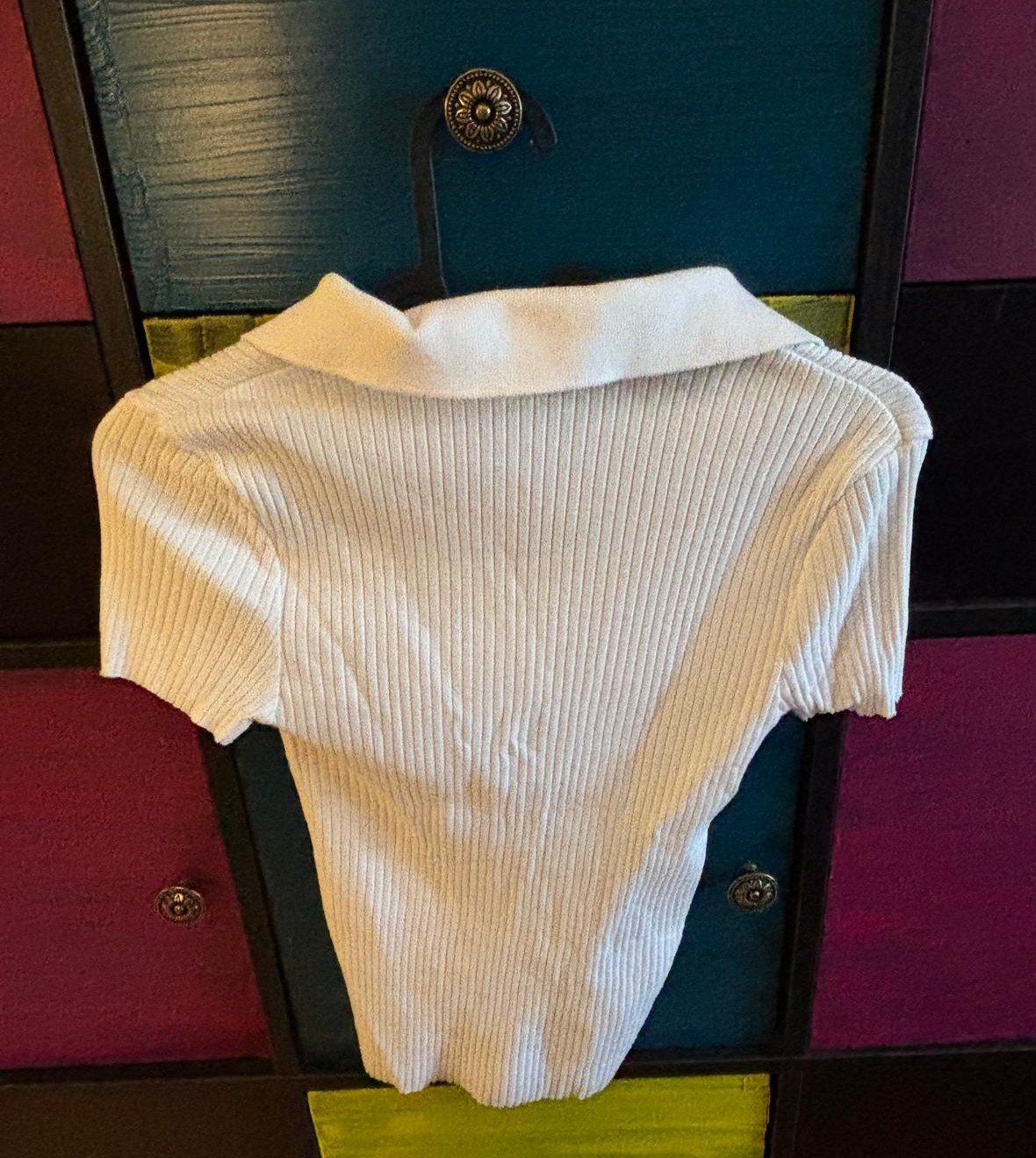 Zara Polo-Shirts: Zara Poloshirt, Weiss, Gr. S – Gebraucht aus Bülach von reaos 3