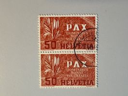 1945, PAX, ZNr. 267, gestempelt