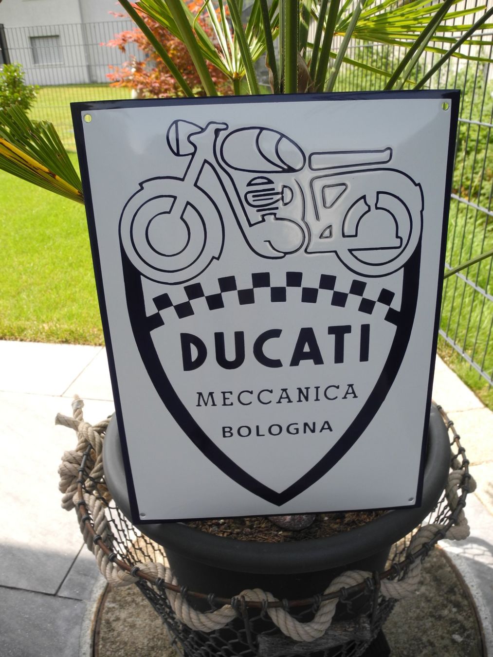 Ducati Ecriteaux: DUCATI EMAILSCHILD – Neuf (Voir description) à Reinach AG par Huckleberrysix 1