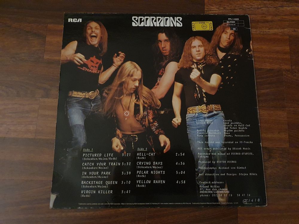 Scorpions - Virgin Killer - LP (Gebraucht) in Auenstein für CHF 43 ...