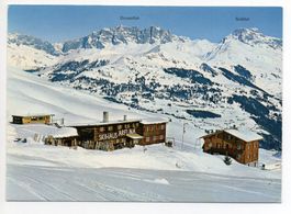 FIDERIS HEUBERGE Skihaus Arflina - Blick gegen Drusenfluh