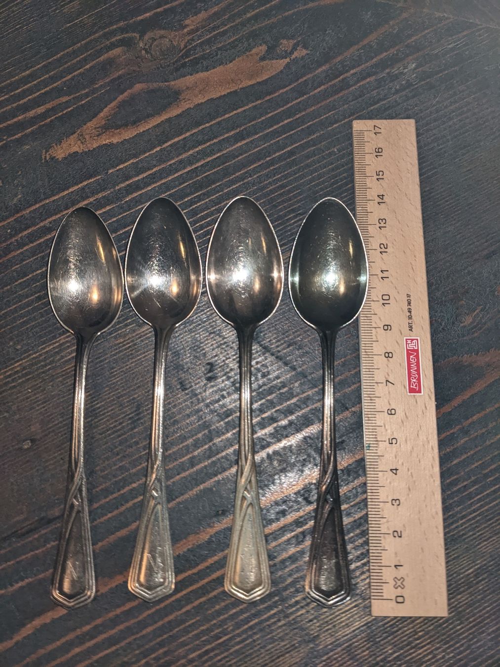 WMF Löffel: WMF Jugendstil Kaffeelöffel versilbert – Gebraucht aus Kreuzlingen von Pippi1956