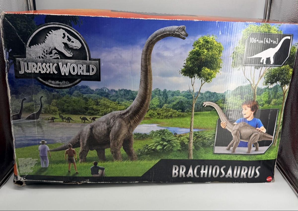 Giocattoli: Jurassic World Brachiosaurus géant 106 cm Mattel avec boîte – Usato da Vessy venduto da _Callidus_ 1