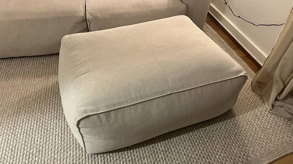 Divani: Home24 Hudson 2 Sitzer mit Hocker – Nuovo (secondo la descrizione) da Olten venduto da ram_7qhx 1