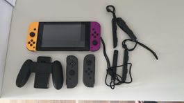 Nintendo Switch Konsole mit Zubehör guter Zustand