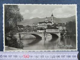 SOLOTHURN ST.URSENKIRCHE RÖTIBRÜCKE SO AK