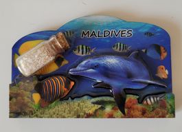 Kühlschrank Magnet Maldives Malediven 5 x 8 cm