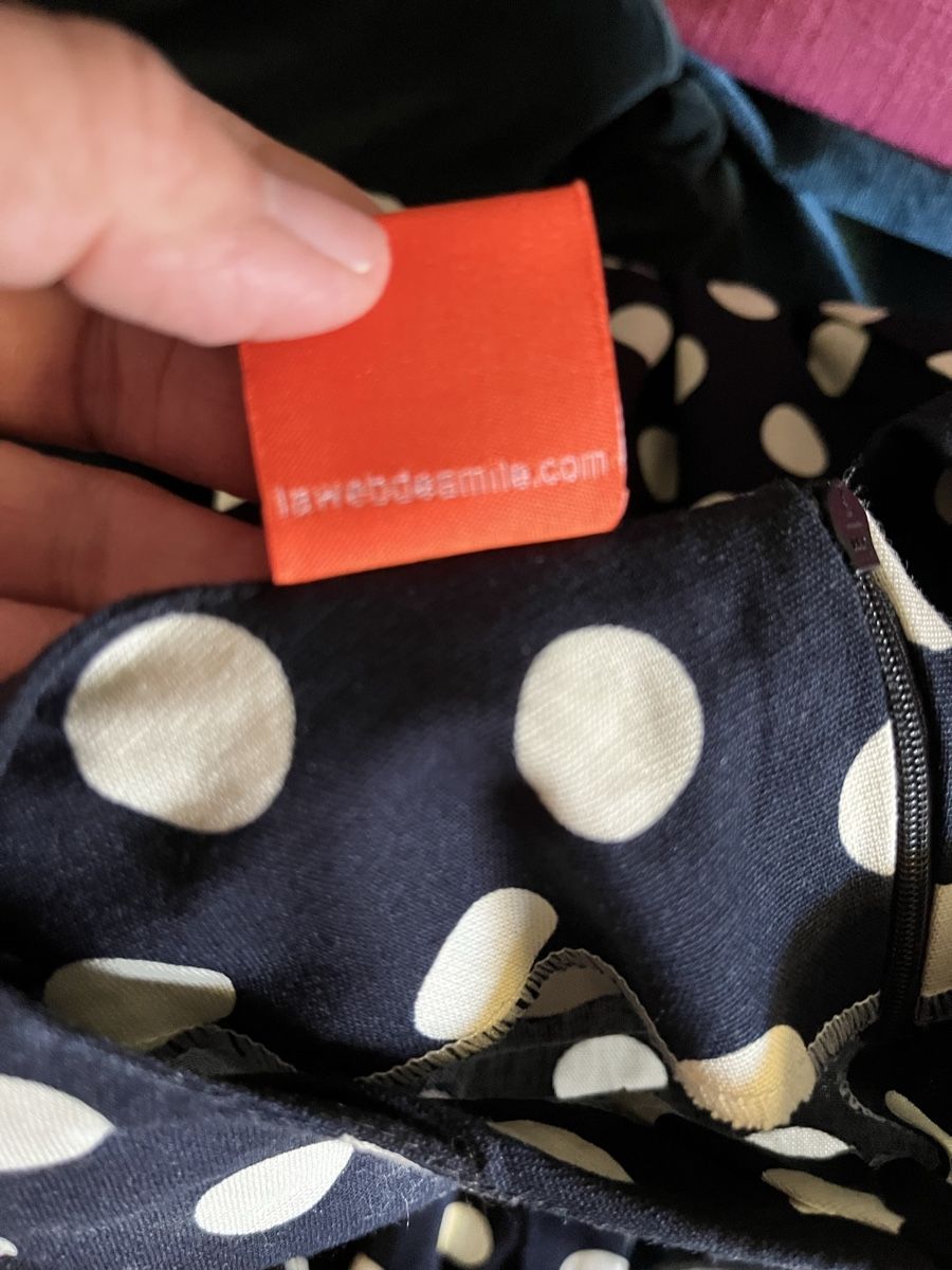 Vestiti: Robe rockabilly bleue et blanche T 38 – Nuovo (secondo la descrizione) da Genève venduto da ct_fqr8 3