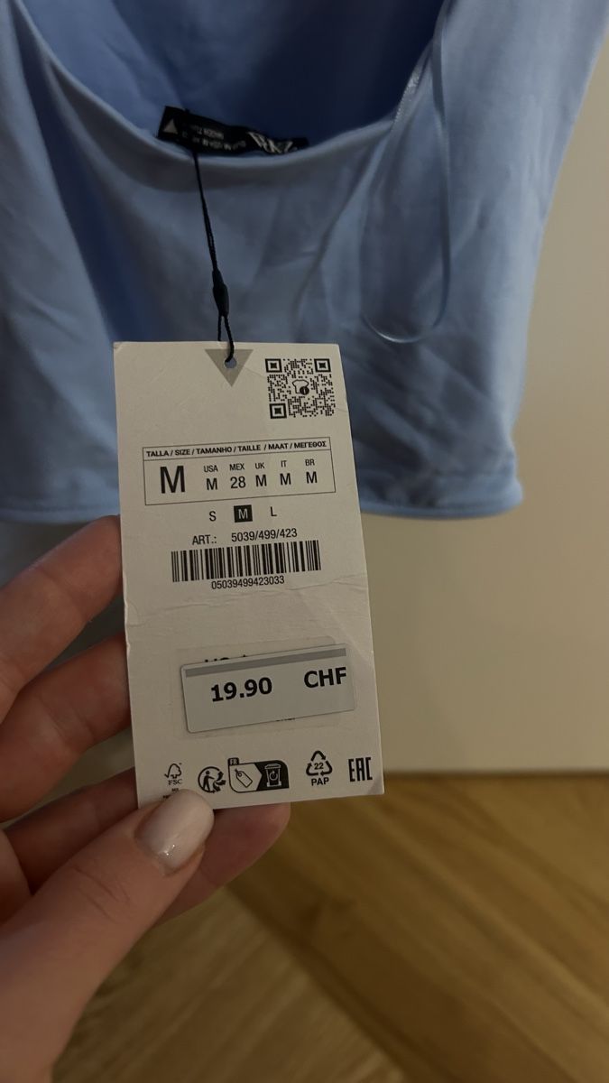 Zara Top: Bodysuit Zara new – Nuovo e nell'imballaggio originale da Zürich venduto da gol_zrr2 2