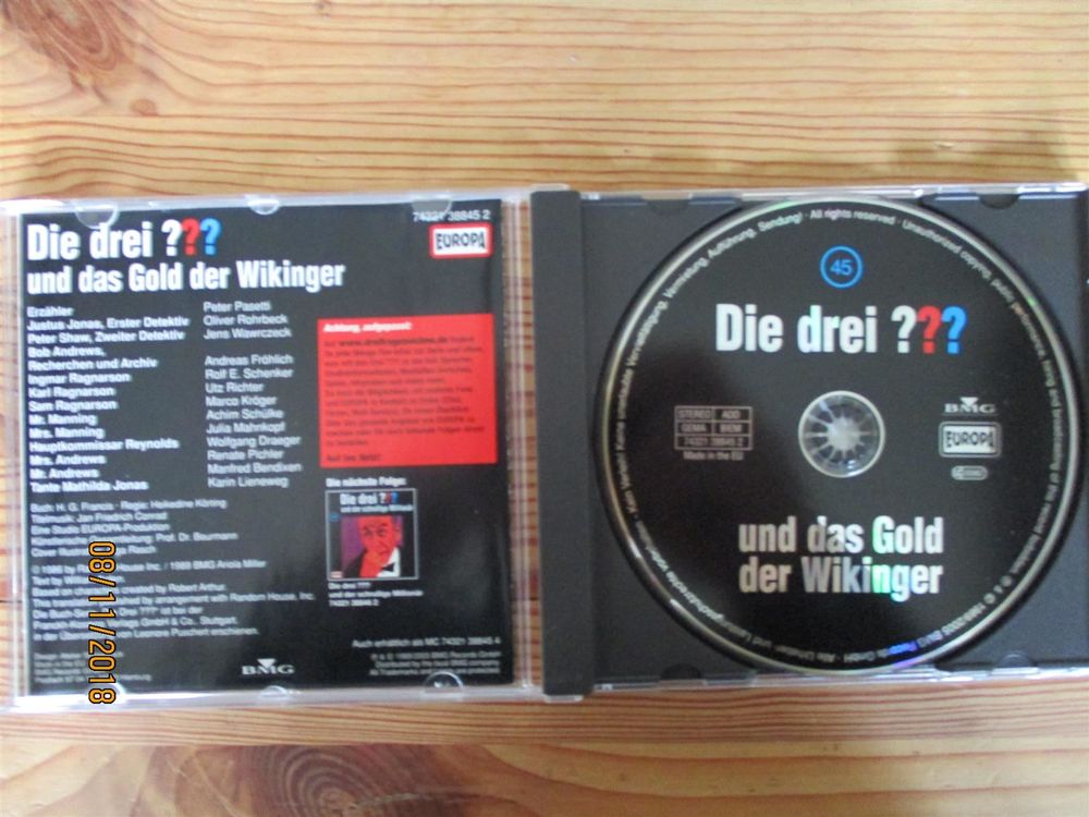 Die drei Fragezeichen Folge 45 (Gebraucht) in Liestal für CHF 4.5 – mit ...