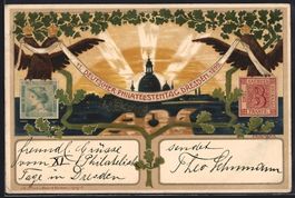 Litho Dresden, 11. Deutscher Philatelist
