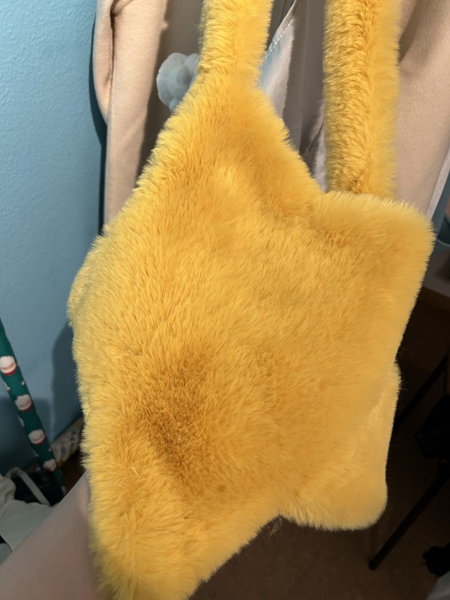 Borse: Yellow Star Fur Bag Christmas style – Nuovo (secondo la descrizione) da Zürich venduto da Mmmico 2