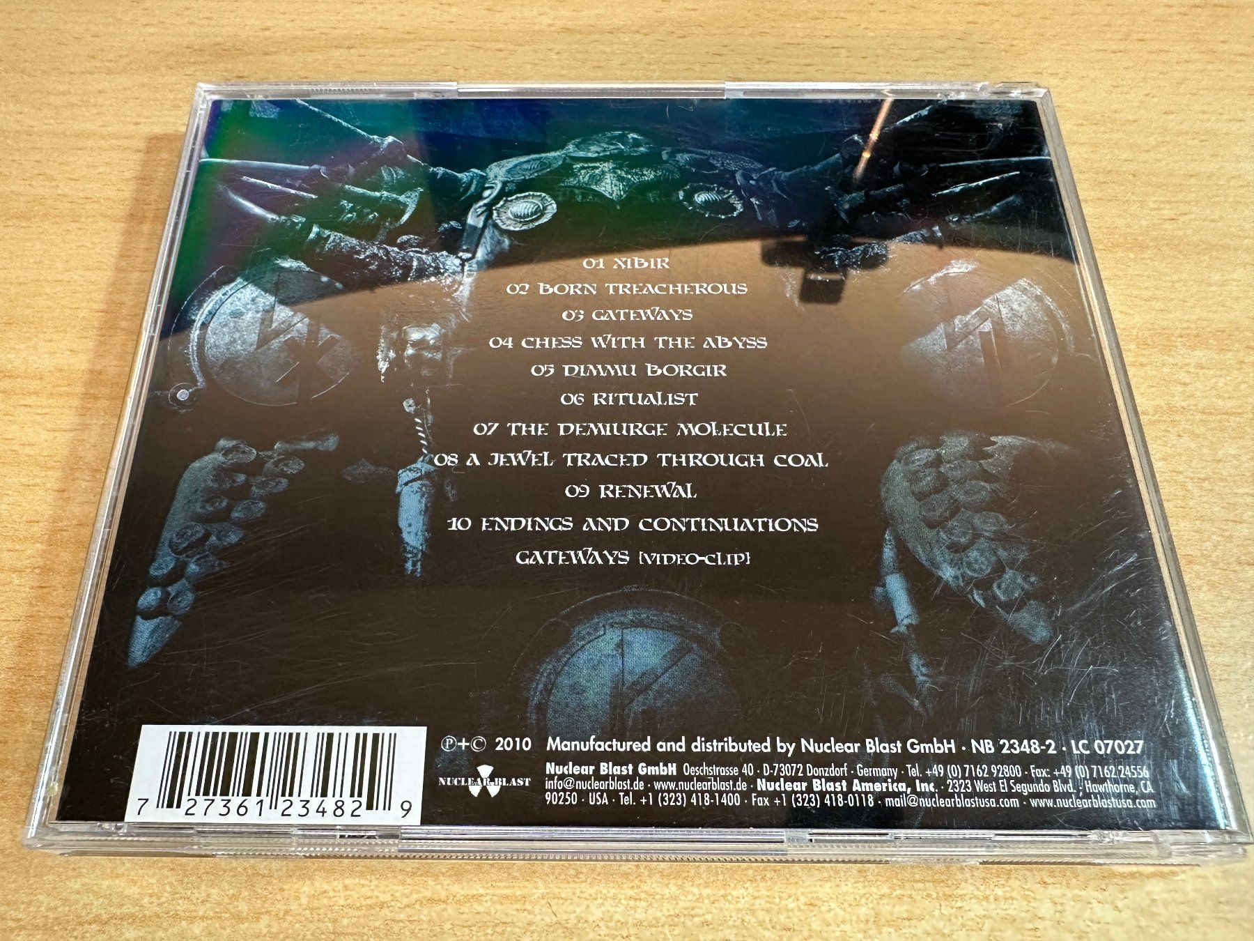 CD: N8 Dimmu Borgir – Abrahadabra – Usato da Rikon im Tösstal venduto da Alpenmutz 1