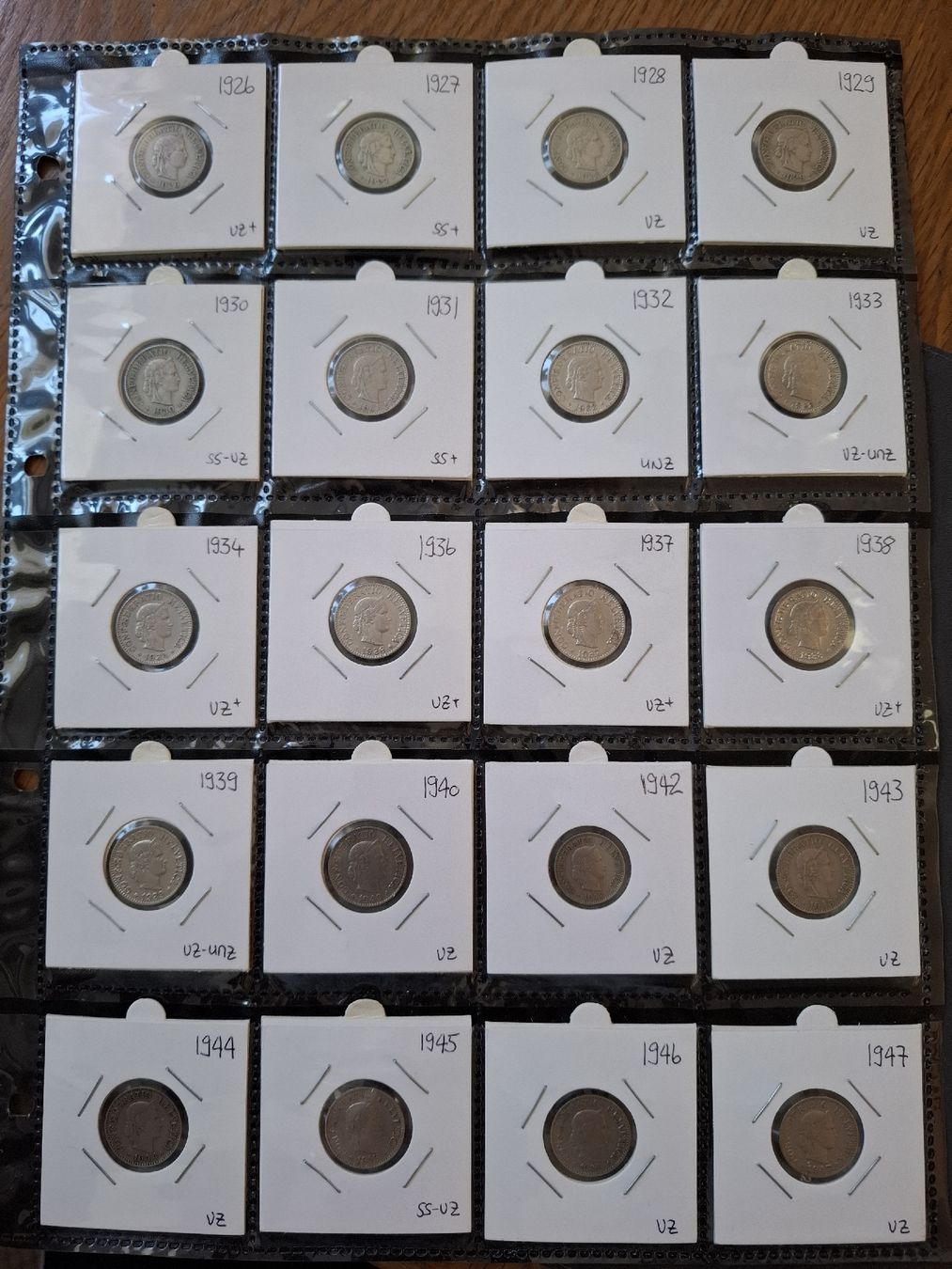 Tutti le monete: 10 Rappen Sammlung nr.25 – Usato da Hunzenschwil venduto da Hardrock6 2