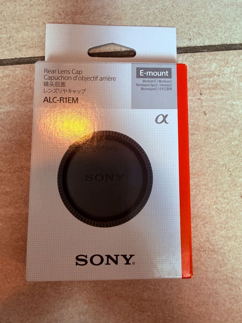 Sony Objektive: Sony ALC-R1EM Objektiv Deckel E-Mount neu – Neu und originalverpackt aus Boningen von Tannsebaum