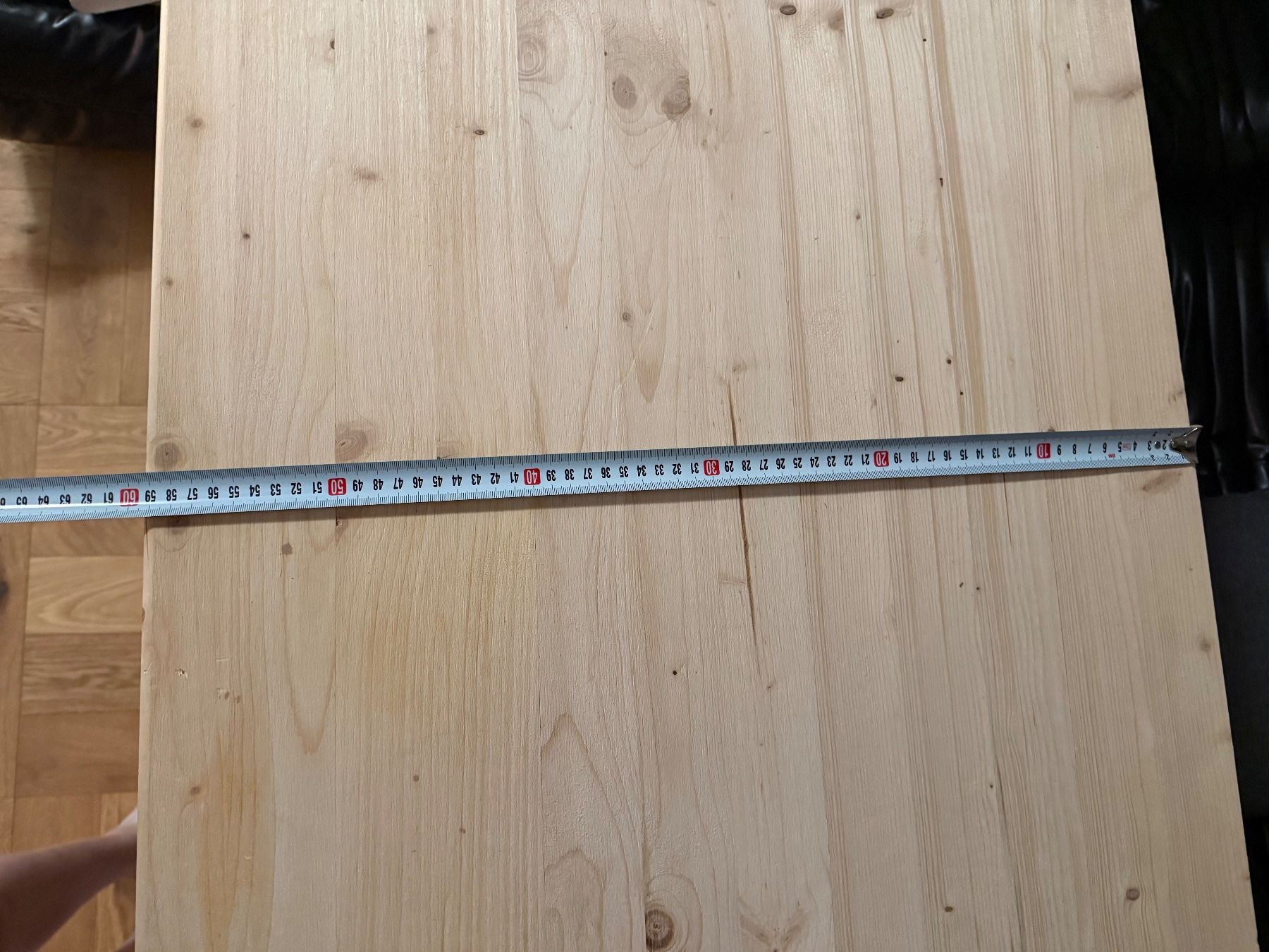 Schreibtische: Schreibtisch Bockgestelle aus Holz mit Ablage – Neu (gemäss Beschreibung) aus Zürich von josiep 3