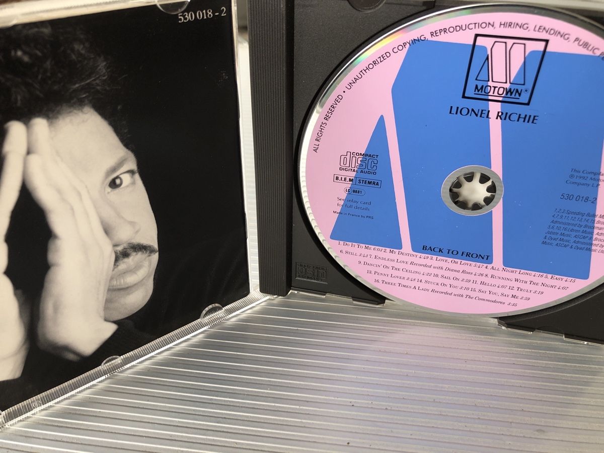CD: Lionel Richie - Back To Front  – Usato da Flaach venduto da rubo7 1