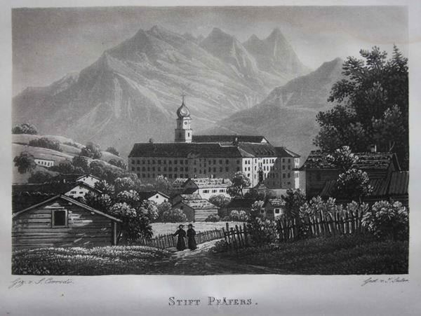 Landkarten & Atlanten: KAISER,DIE HEILQUELLEN ZU PFÄFERS,1833 – Gebraucht aus Guensberg von Herzaktion 3