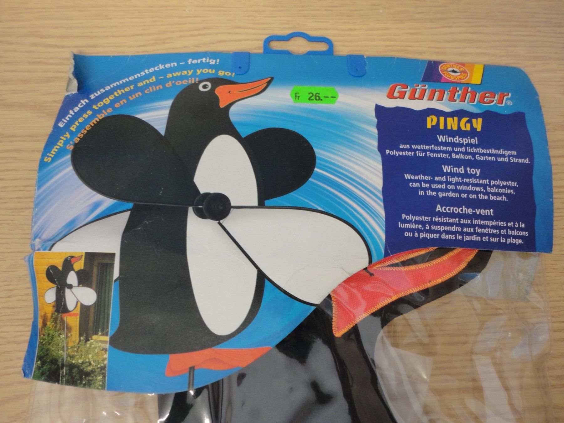 Sonstige Dekorationen & Accessoires: Windspiel Pingu – Neu und originalverpackt aus Horgen von RcModell 1
