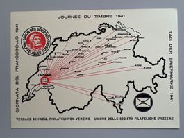 ZB118) 1941, Tag der Briefmarken Zusatz Expo Genf Kt. 450.-