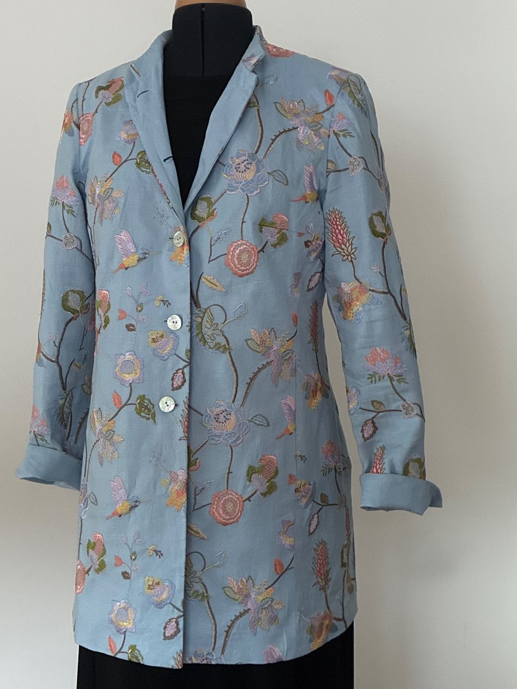 Giacche: Leinen Long-Blazer von White Label Gr 42 – Usato da Davos Platz venduto da nanigl 1