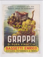 Etikette - Grappa di pura Vinaccia /bd
