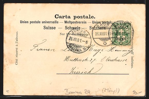 Cartes postales: AK Bauma, Totalansicht, 1901 – D'occasion à Berlin par bartko-reher 1