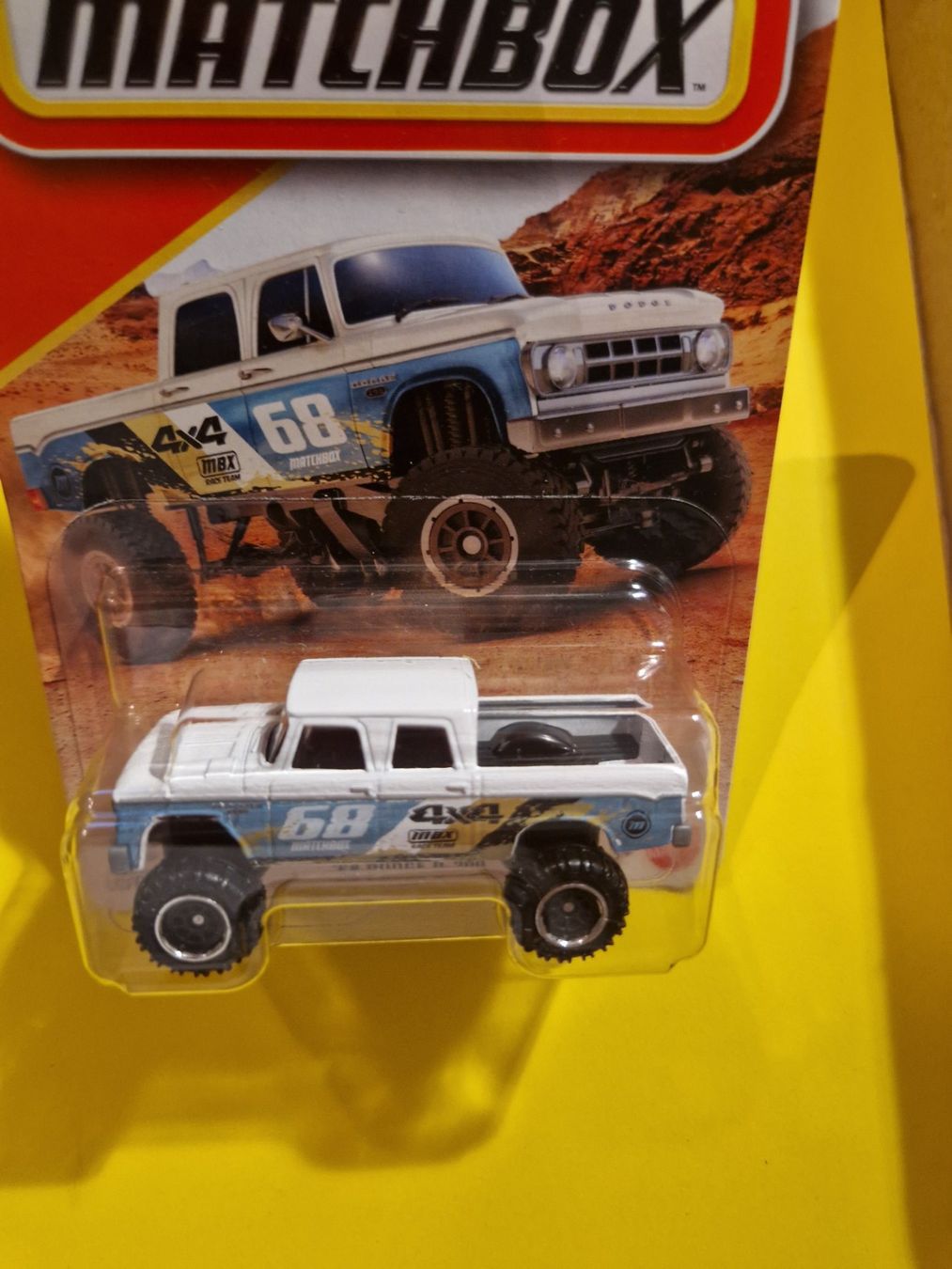 Matchbox Modellautos: Matchbox '68 DODGE D-200 – Neu und originalverpackt aus Oftringen von Rotor 6