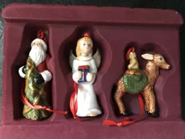 Villeroy Boch Figuren Weihnachtsdeko Baumkugeln Tannenbaum