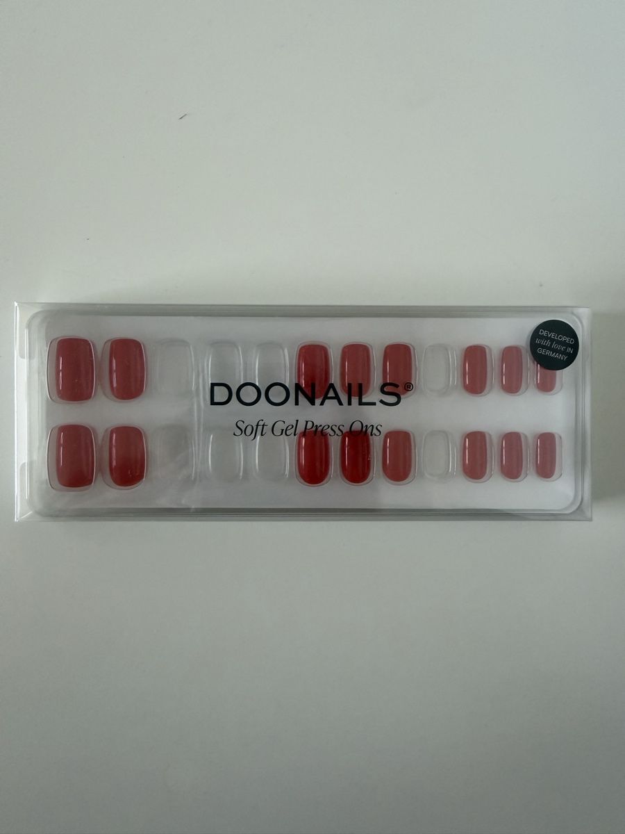 Doonails Smalto per unghie: Doonails Soft Gel Press Ons Rose Red Short Square – Nuovo (secondo la descrizione) da Basel venduto da Ksjusha