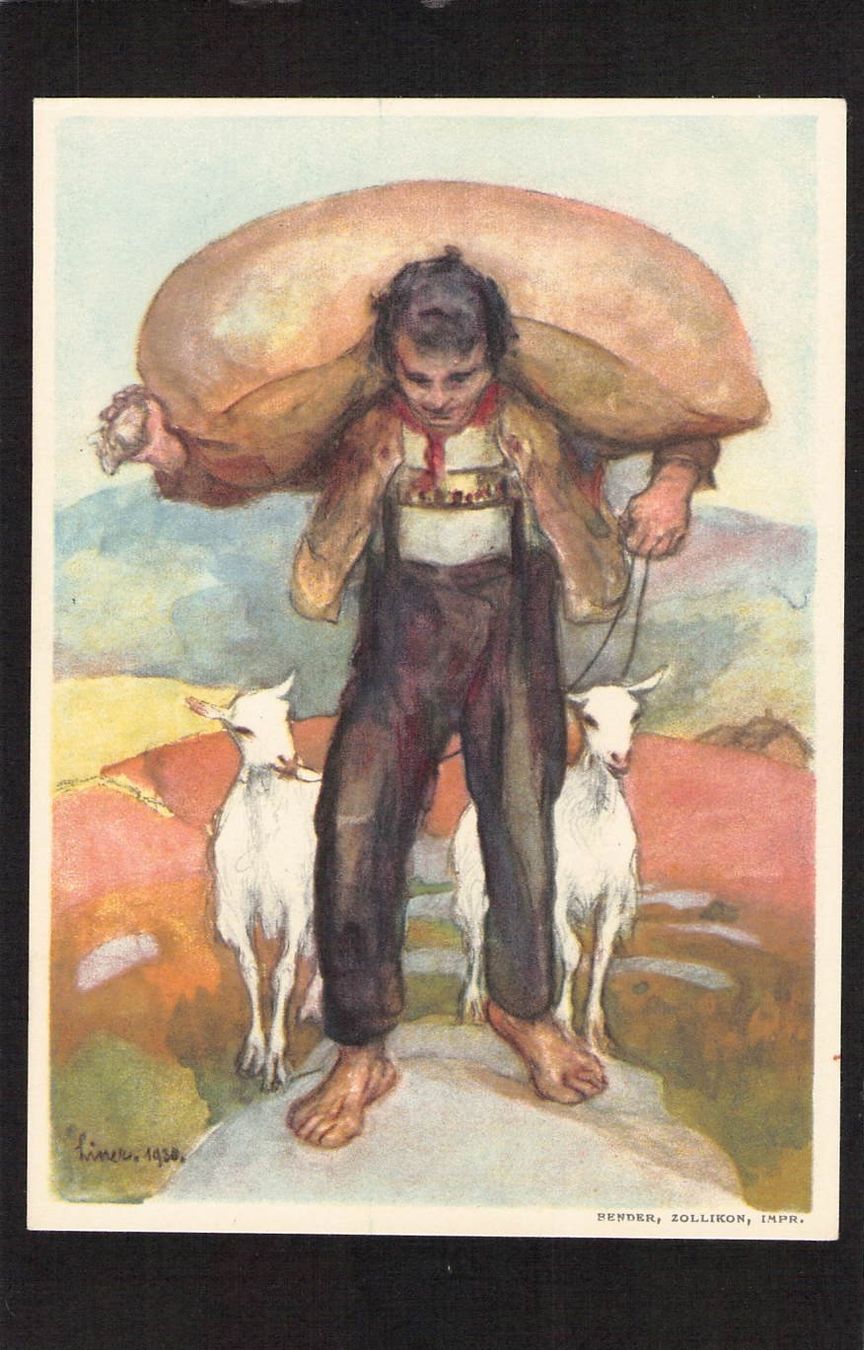 Tutti i francobolli: Bundesfeierkarte 1931,  Nr. 54 e ,  Entwertet – Usato da Reichenburg venduto da Pipo-67 1