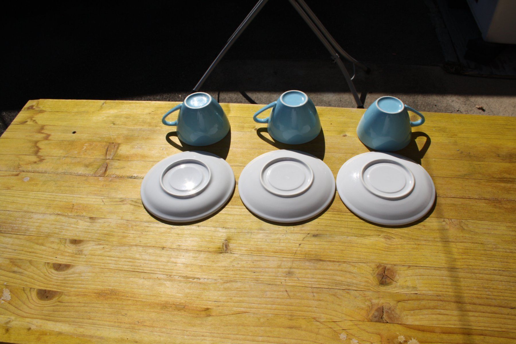 Tasses: RÖSSLER TASSE HELLBLAU – D'occasion à Wauwil par Pneuedy 5
