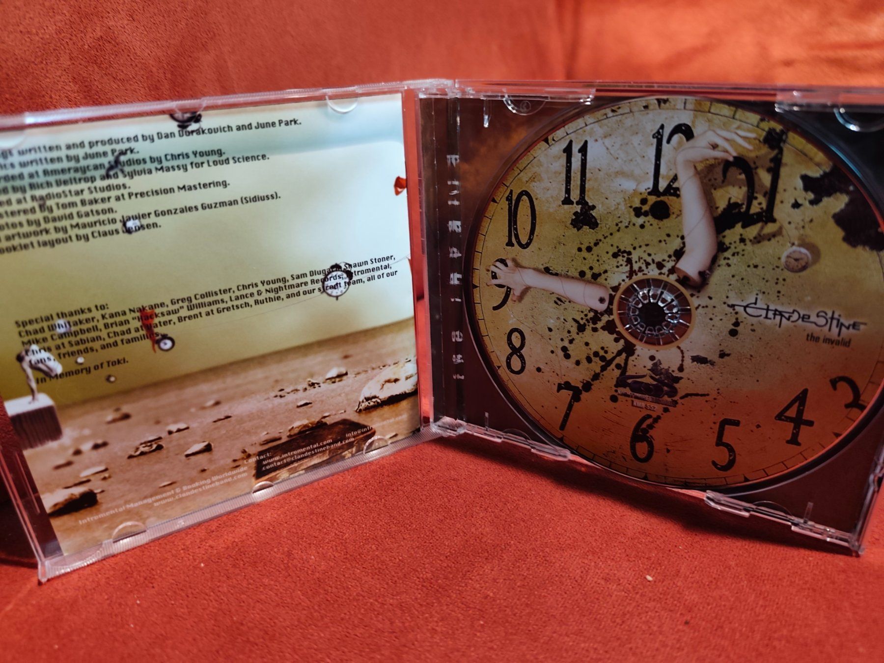 CD: Clandestine The Invalid (Alternative Rock / Metal) – Usato da Zofingen venduto da noise123 2