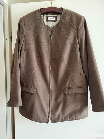 Blazer Wildlederimitat