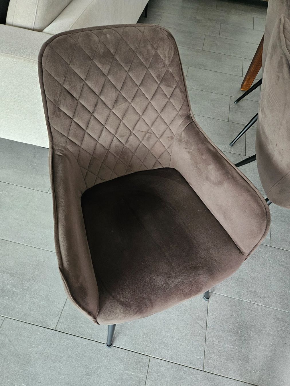 Sedie: 6 Esszimmer-Stühle dunkelbraun – Usato da Winterthur venduto da Linda1203 6