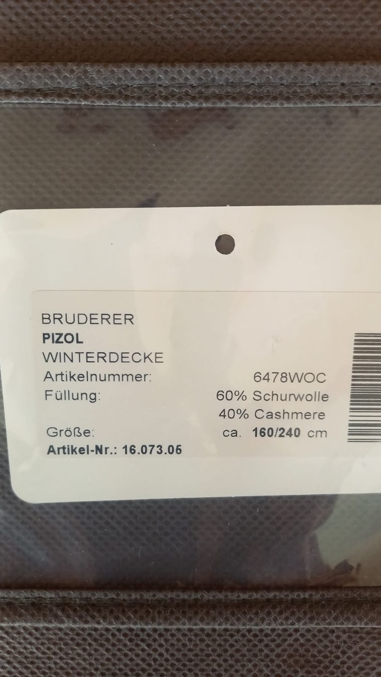 Decken: Winterdecke, 2 Stück – Neu und originalverpackt aus Dinhard von _nadia_ 2