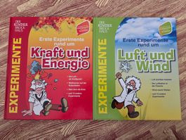 Erste EXPERIMENTE - 2 Bücher für Kinder