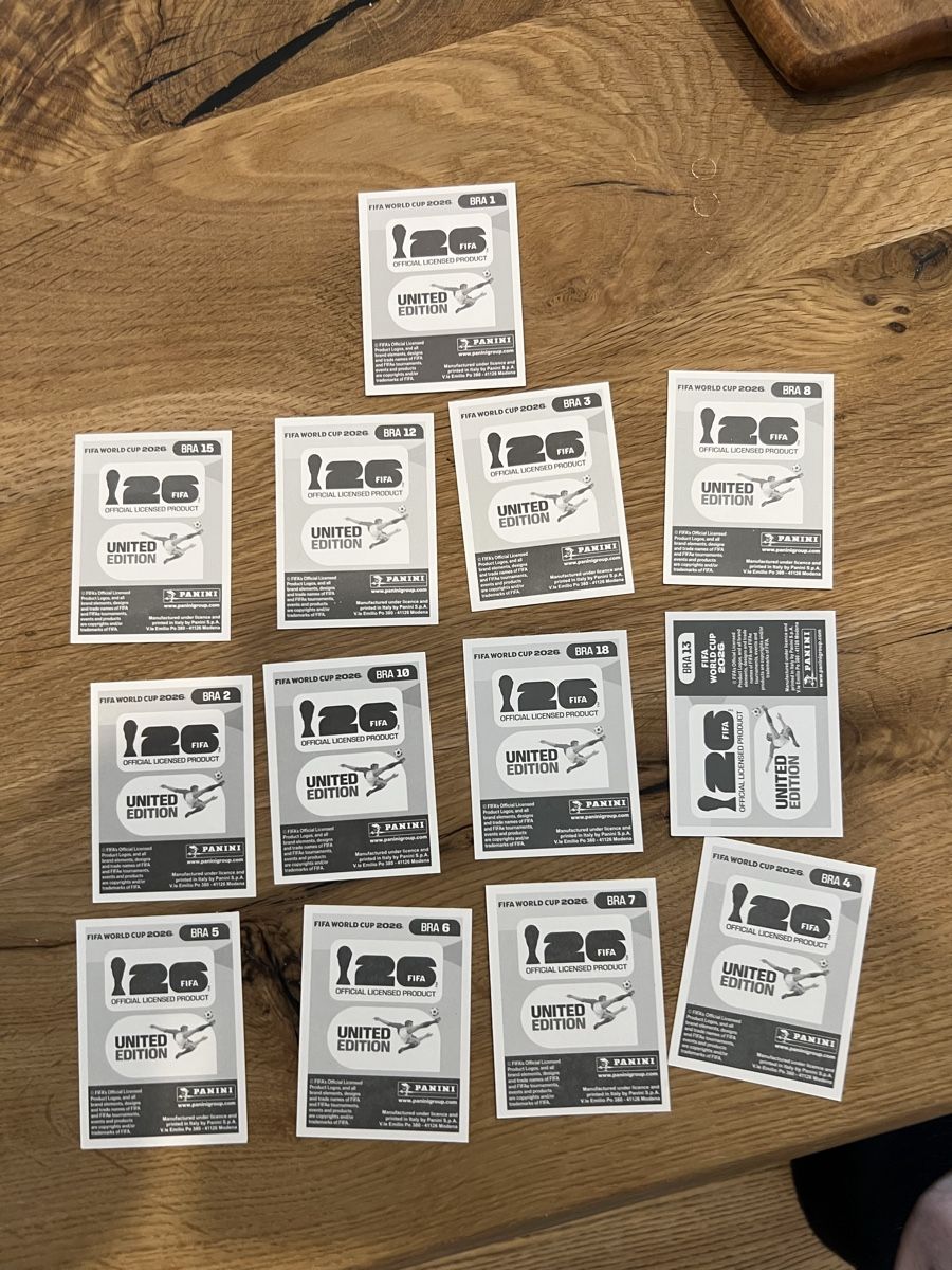 Panini Carte collezionabili: Panini Sticker WM 2026 BRA auch Tausch – Nuovo (secondo la descrizione) da Dornach venduto da SO1 2