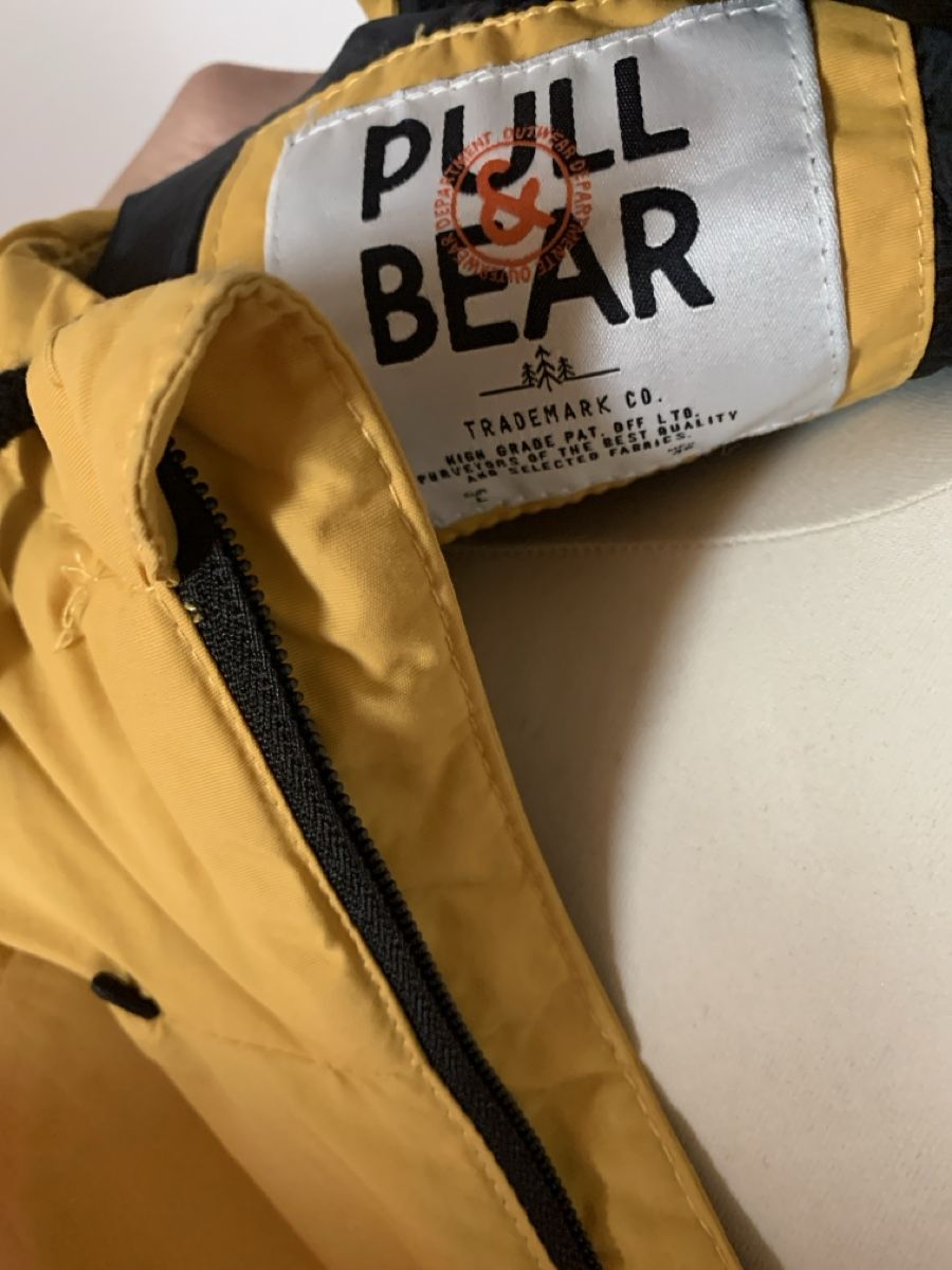 Pull&Bear Giacche: Pull&Bear Übergangsjacke, Gr. L, gelb – Usato da Amriswil venduto da rah_hd2j 2