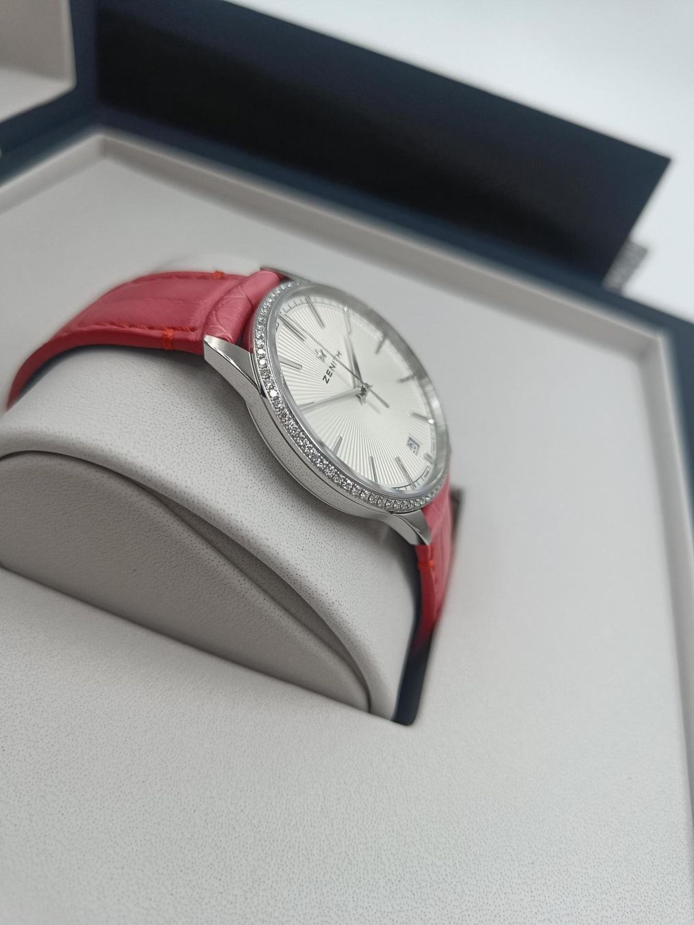 Zenith Orologi: ZENITH "ELITE CLASSIC" MIT DIAMANTLÜNETTE, 36 MM – Nuovo (secondo la descrizione) da Luzern venduto da EdiGem 4