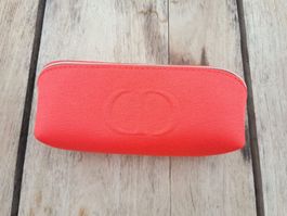 Dior Beauté Kosmetiktasche rot/orange stoff Neu Juni26