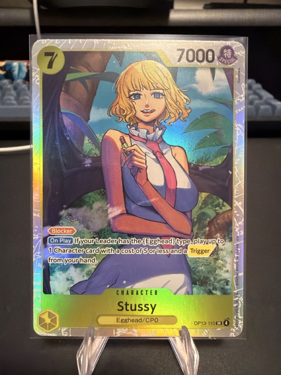 Bandai Sammelbilder & Trading cards: One Piece Karte - Stussy - Selten – Neu (gemäss Beschreibung) aus Kriens von Ajiani