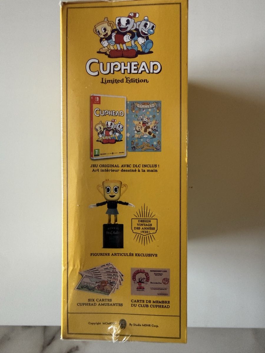 Giochi: Cuphead - Édition Limitée - Figurine Nintendo Switch – Nuovo e nell'imballaggio originale da Chavornay venduto da brunodasilva87 2