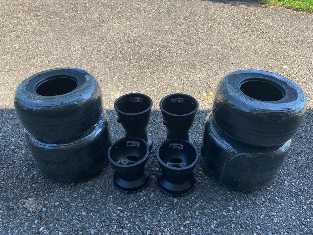 Kart DWT Magnesium Felgen mit Reifen Kaufen auf Ricardo