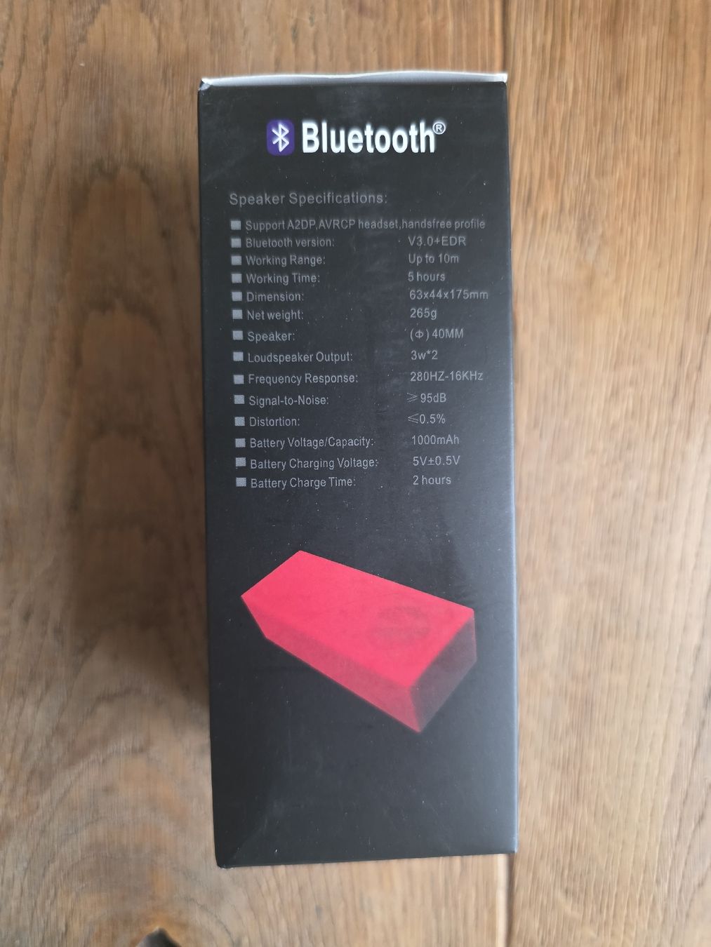 Lautsprecher: Rote Bluetooth Box HD Lautsprecher – Neu und originalverpackt aus Burgdorf von Djidjo77 1