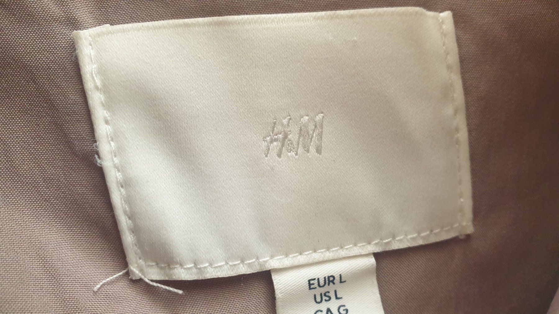 H&M Giacche: Schöner Steppmantel Beige L – Usato da Naters venduto da Mario79 4