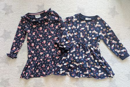 🌸 Einhorn Kleider langarm Gr. 116 🌸