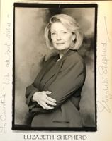 Elizabeth Shepherd 1936- Autogramm signiert Foto 20x25cm
