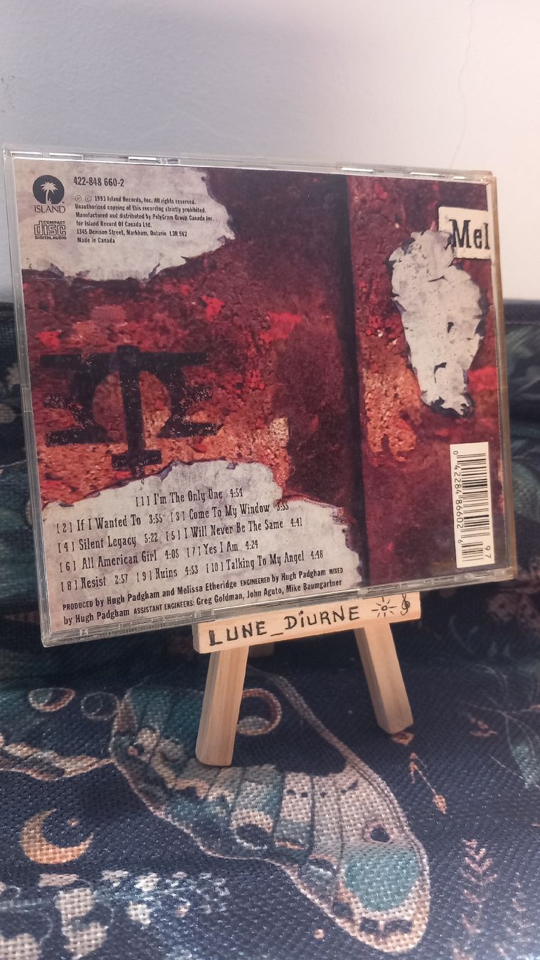 CDs: CD Melissa Etheridge Yes I Am  – Gebraucht aus Salavaux von Lune_Diurne 1