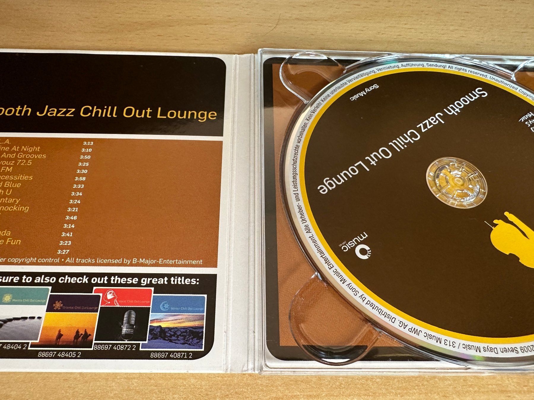 CDs: Various – Smooth Jazz Chill Out Lounge – Gebraucht aus Rikon im Tösstal von Alpenmutz 2